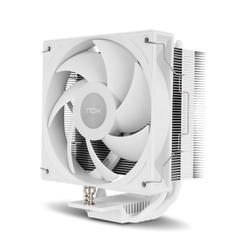 NOX Hummer NXHUMMERR400WH sistema de refrigeración para ordenador Procesador Ventilador 12 cm Blanco