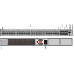 HUAWEI S5735-L48PN4XE-A-V2 (48*10M/100M/1G/2.5GE BASE-T PORTS, 4*10GE SFP+ PORTS, 2*12GE STACK PORTS, POE+, 828W POE, 1*1000W AC