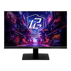 MONITOR ASROCK PG27FFX1B,27",FHD (1920X1080),520HZ,1000:1,1MS,2HDMI+1DP,WIFI+3USB3.2,WIFI,ALTAVOCES,PLANO,NEGRO