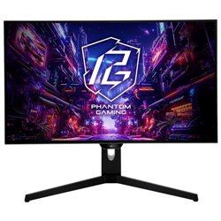 MONITOR ASROCK PGO27QFS,27",QHD (2560X1440),240HZ,1500:1,0.03MS,2HDMI+2DP,WIFI+3USB3.2+TYPE C,NEGRO