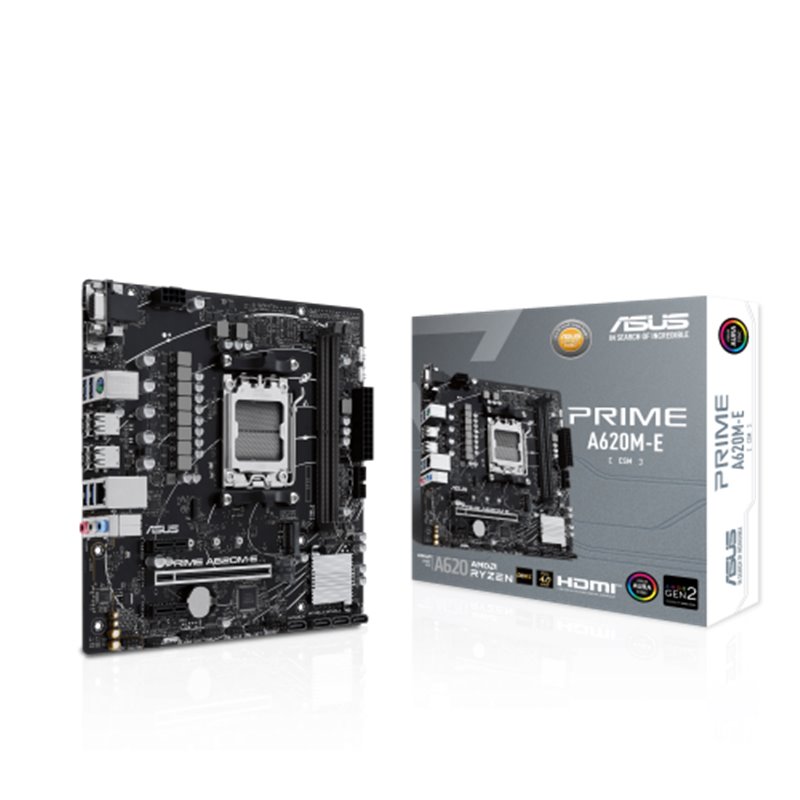 ASUS PRIME A620M-E-CSM AMD A620 Zócalo AM5 micro ATX