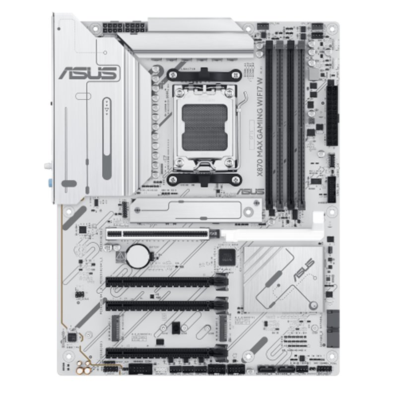 ASUS X870 MAX GAMING WIFI7 W AMD X870 Zócalo AM5 ATX