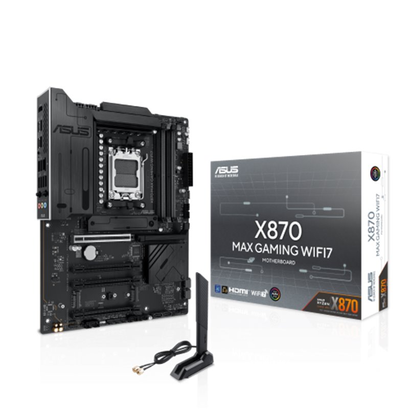 ASUS X870 MAX GAMING WIFI7 AMD X870 Zócalo AM5 ATX