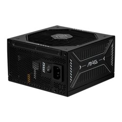 MSI MAG A850GLS PCIE5 unidad de fuente de alimentación 850 W 24-pin ATX ATX Negro