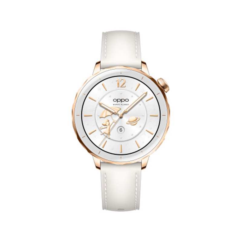 OPPO Watch X2 Mini 3,35 cm (1.32") AMOLED 43.2 mm Digital 466 x 466 Pixeles Pantalla táctil Oro Wifi GPS (satélite)