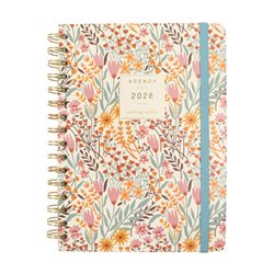 AGENDA 2026 MONIQUILLA E10 155X212MM SEMANA VISTA HORIZONTAL ESPIGA FINOCAM 770100226