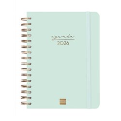 AGENDA 2026 TRENDY ALMA E10 155X212MM DIA PAGINA MENTA FINOCAM 762040326