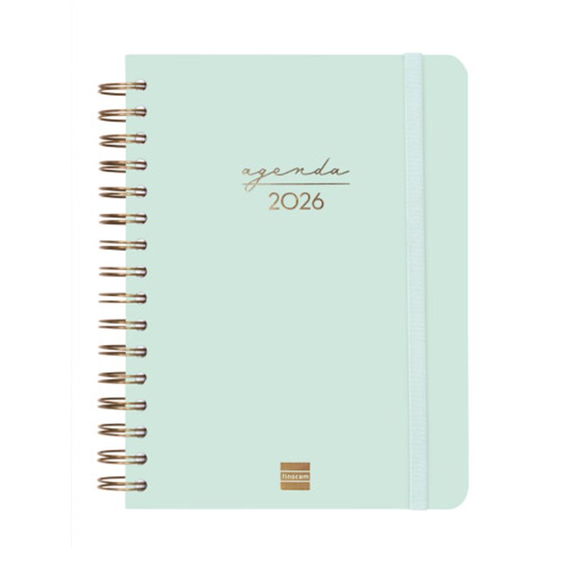 AGENDA 2026 TRENDY ALMA E10 155X212MM DIA PAGINA MENTA FINOCAM 762040326