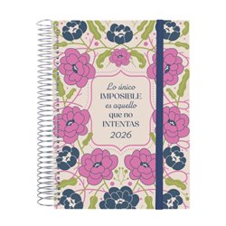 AGENDA 2026 TRENDY DESIGN E10 155X212MM DIA PAGINA IMPOSIBLE FINOCAM 742312526
