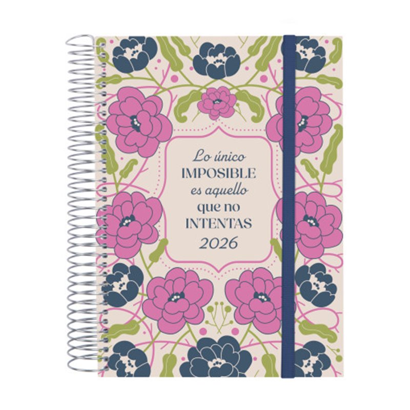 AGENDA 2026 TRENDY DESIGN E10 155X212MM DIA PAGINA IMPOSIBLE FINOCAM 742312526