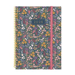 AGENDA 2026 TRENDY DESIGN E10 155X212MM SEMANA VISTA HORIZONTAL FLORA FINOCAM 742233026