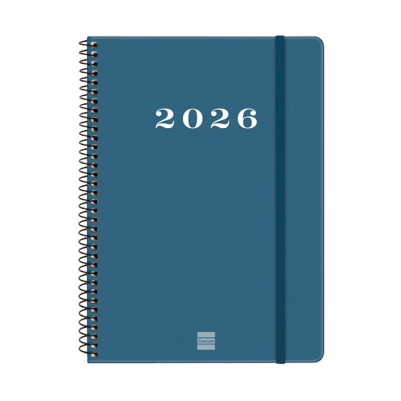 AGENDA 2026 BASIC MY E10 155X212MM SEMANA VISTA HORIZONTAL AZUL FINOCAM 743501026