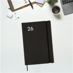 AGENDA 2026 DYNAMIC MARA Y11 164X240MM DIA PAGINA NEGRO FINOCAM 621986026