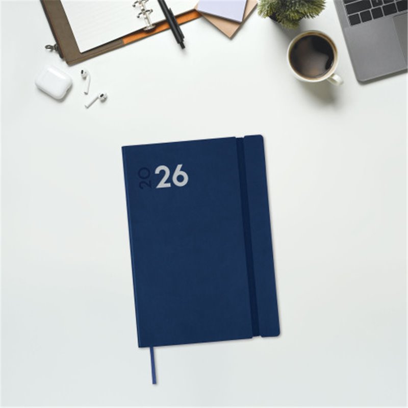 AGENDA 2026 DYNAMIC MARA Y10 140X204MM SEMANA VISTA VERTICAL AZUL FINOCAM 621121026