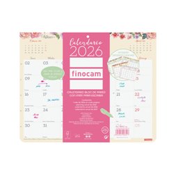 CALENDARIO 2026 PARED IMAN TRENDY DESIGN ESCRIBIR 250X200MM FINOCAM 787510126