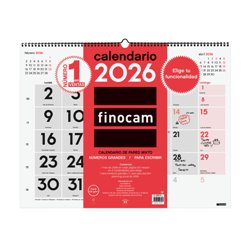 CALENDARIO 2026 NEUTRO PARED MIXTO XL 540X420MM FINOCAM 780020026