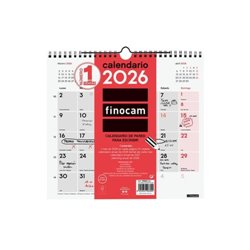 CALENDARIO 2026 NEUTRO PARED ESCRIBIR M 265X245MM FINOCAM 780060026