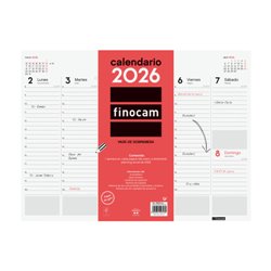 VADE 2026 ENCOLADO SEMANA VISTA VERTICAL 420X310MM FINOCAM 780240026