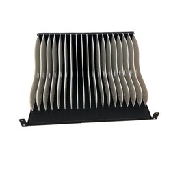 Ewent EW1720 organizador para estación de carga Acrilonitrilo butadieno estireno (ABS), Metal, Plástico Negro, Blanco