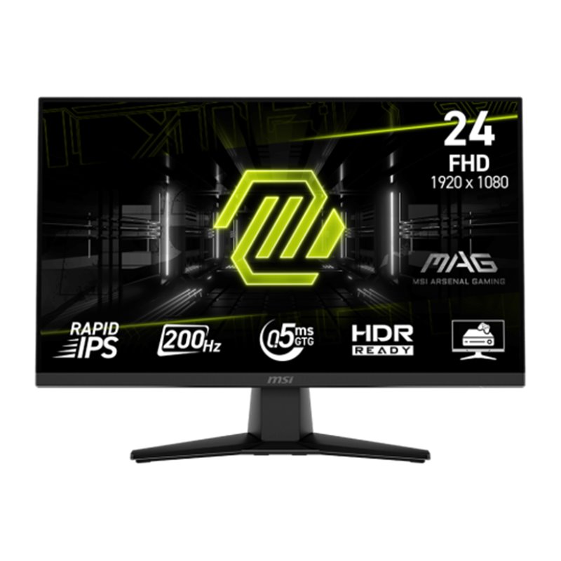 MSI MAG 242F pantalla para PC 60,5 cm (23.8") 1920 x 1080 Pixeles Full HD LCD Negro