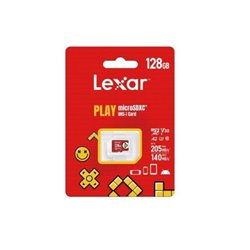 LEXAR 128GB PLAY MICROSDXC™ UHS-I CARDS, UP TO 205MB/S READ, 140MB/S WRITE, C10 A2 V30 U3