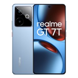 realme GT 7T 17,3 cm (6.8") SIM doble Android 15 5G USB Tipo C 12 GB 256 GB 7000 mAh Azul