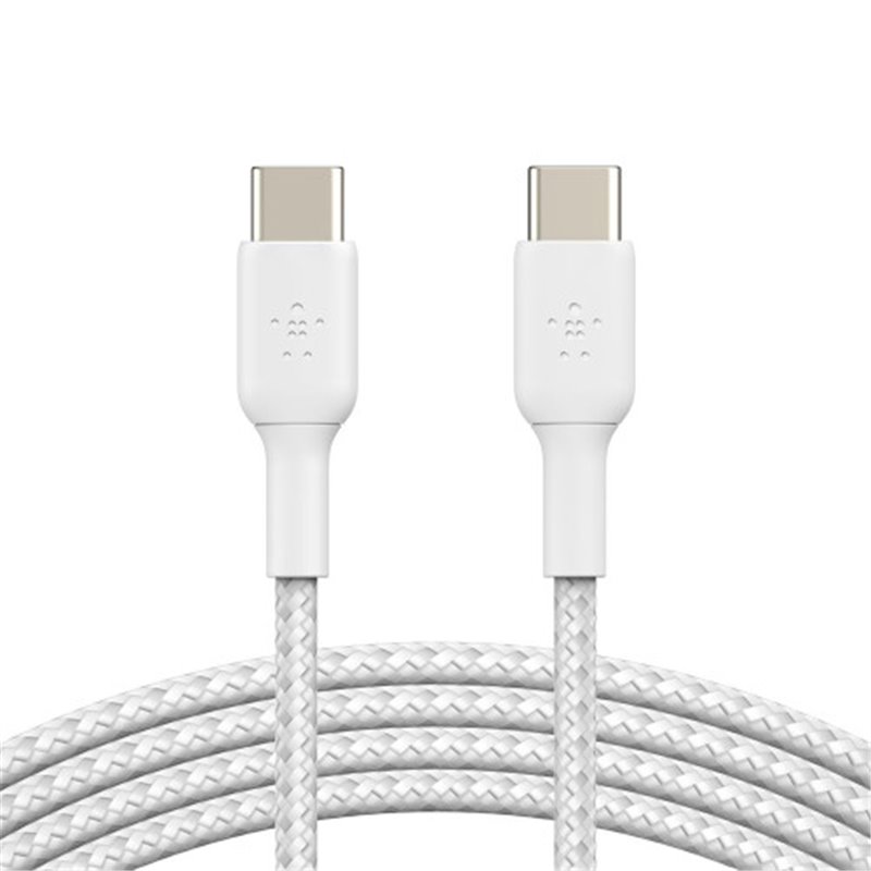 Belkin CAB004BT1MWH cable USB 1 m USB C Blanco
