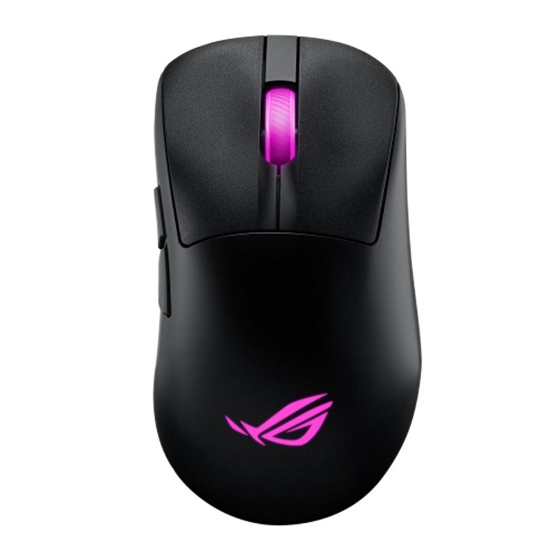 ASUS ROG Keris II Origin BLK ratón Juego mano derecha RF Wireless + Bluetooth + USB Type-A Óptico 42000 DPI