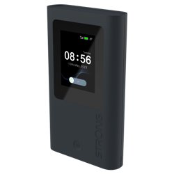 Strong 5GMIFIAX1800 router inalámbrico Doble banda (2,4 GHz / 5 GHz) 5G Negro