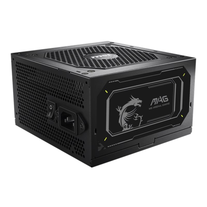 MSI MAG A750GL PCIE5 II unidad de fuente de alimentación 750 W 20+4 pin ATX ATX Negro