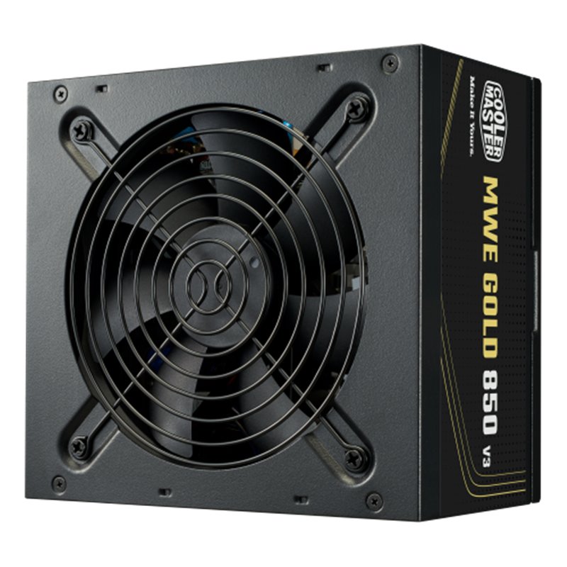 Cooler Master MWE GOLD 850 V3 unidad de fuente de alimentación 850 W 24-pin ATX ATX Negro