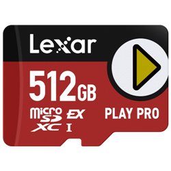 Lexar PLAY PRO microSDXC 512 GB UHS-I Clase 3