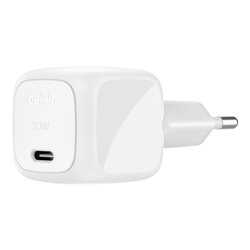 Belkin BoostCharge Portátil, Smartphone, Tableta Blanco Corriente alterna Carga rápida Interior