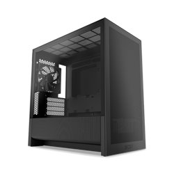 CAJA NZXT H3 FLOW (2025) MICRO-ATX MID-TOWER CASE - ALL BLACK COLOR