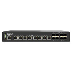 QNAP QSW-IM3216-8S8T switch Gestionado 10G Ethernet (100/1000/10000) Negro