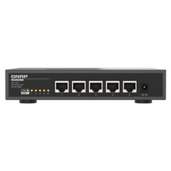 QNAP QSW-3205-5T switch No administrado 10G Ethernet (100/1000/10000) Escritorio Negro