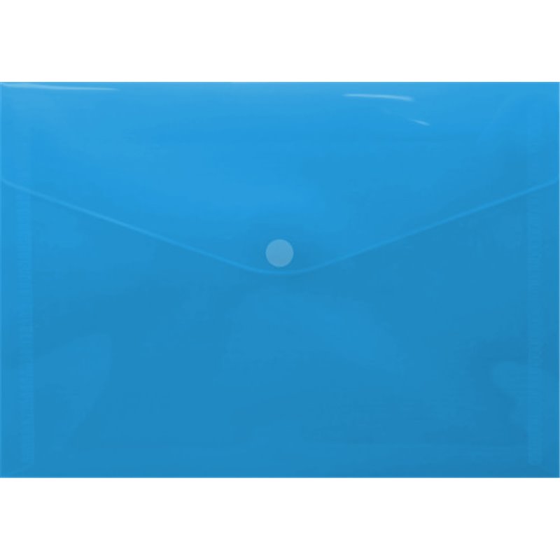 SOBRE PORTADOCUMENTOS CON VELCRO A4 AZUL POLIPROPILENO INGRAF 332731