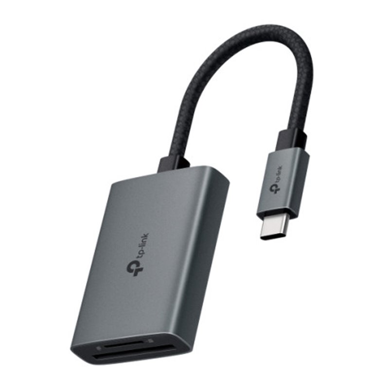 TP-Link UA430C lector de tarjeta USB 3.2 Gen 1 (3.1 Gen 1) Type-C Gris