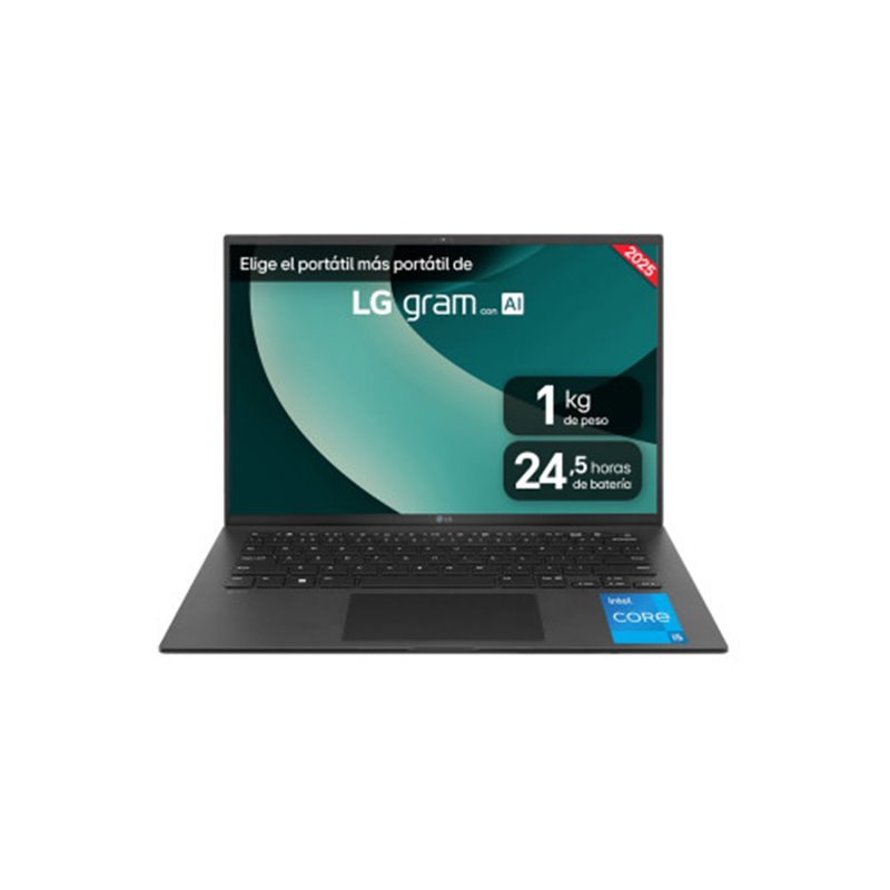 LG Gram 14ZD90RU-G.AX55B ordenador portatil Intel® Core™ i5 i5-1334U Portátil 35,6 cm (14") WUXGA 16 GB LPDDR4x-SDRAM 512 GB SSD