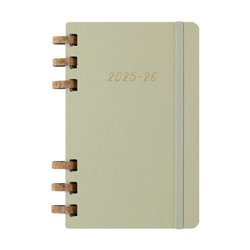 AGENDA 12M 2026 ESPIRAL ACADEMICA L (13 X 21 CM) KIWI TAPA DURA MOLESKINE DHSPK5212AMWH3Y26