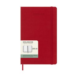 AGENDA 18M 2025-2026 SEMANAL L (13 X 21 CM) ROJO TAPA DURA MOLESKINE DHF218WN3Y26