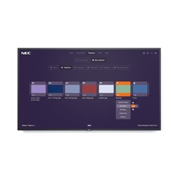 NEC MultiSync MA491-MPi4 Pantalla plana para señalización digital 124,5 cm (49") LCD 500 cd / m² 4K Ultra HD Negro Procesador in