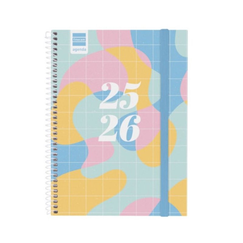 AGENDA ESCOLAR 2025-2026 SECUNDARIA 4º 155X212 SEMANA VISTA HORIZONTAL ART+ FINOCAM 634204826