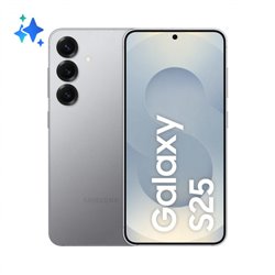 Samsung Galaxy S25 15,8 cm (6.2") SIM doble Android 15 5G USB Tipo C 12 GB 512 GB 4000 mAh Plata