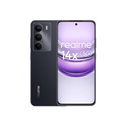realme 14x 5G 16,9 cm (6.67") SIM doble Android 14 USB Tipo C 8 GB 256 GB 5860 mAh Negro
