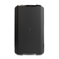 LD SYSTEMS INTEGRATION SERIE DQOR (LDDQOR8TB) 8" TWO-WAY PASSIVE INDOOR/OUTDOOR INSTALLATION LOUDSPEAKER 16 OHM, 70/100 V, BLACK