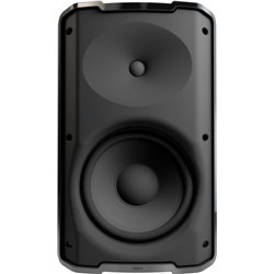 LD SYSTEMS INTEGRATION SERIE DQOR (LDDQOR8B) 8" TWO-WAY PASSIVE INDOOR/OUTDOOR INSTALLATION LOUDSPEAKER 8 OHM, BLACK WARRANTY 5 