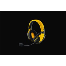 Razer Barracuda X - PUBG: BATTLEGROUNDS Edition Auriculares Inalámbrico y alámbrico Diadema Juego Bluetooth Negro, Amarillo