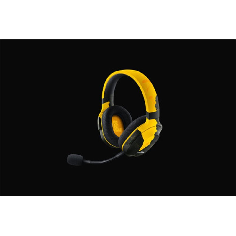 Razer Barracuda X - PUBG: BATTLEGROUNDS Edition Auriculares Inalámbrico y alámbrico Diadema Juego Bluetooth Negro, Amarillo