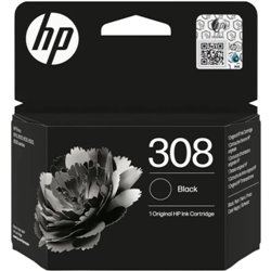 HP Cartucho de Tinta Original 308 negra (UE)